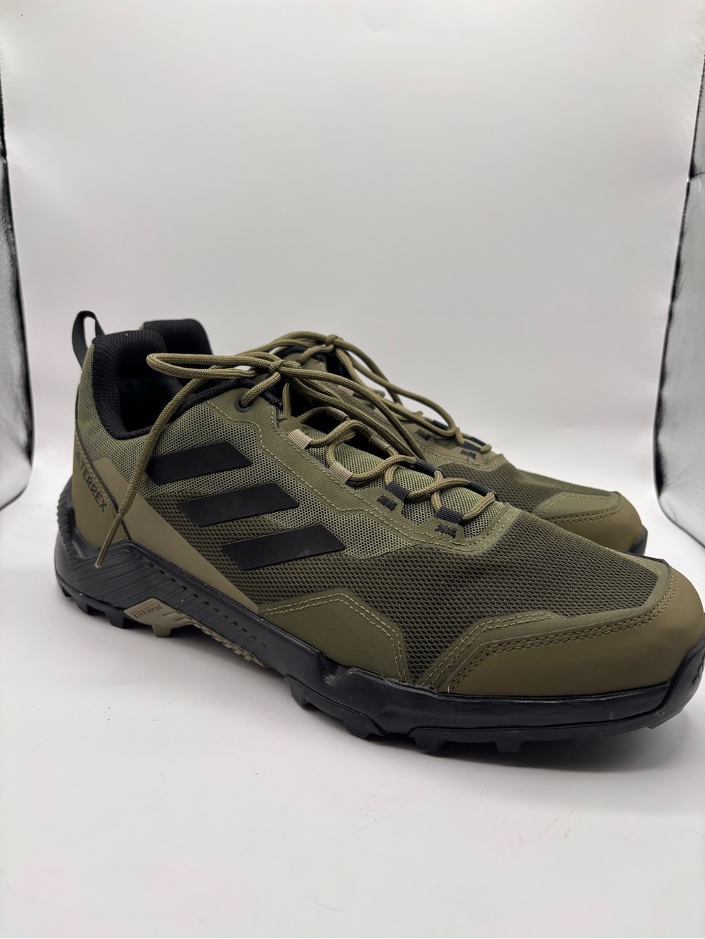 adidas Terrex Eastrail 2 Hiking Mens 13 Green Sneakers Athletic Shoes HP860